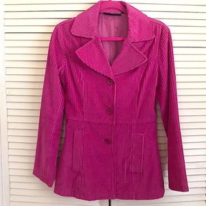 Blue Asphalt Corduroy Blazer